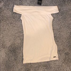 NWT Ribbed off the shoulder top
